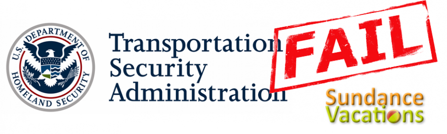 Sundance Vacations TSA Fails Tests Banner