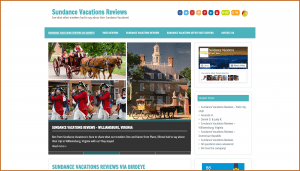 sundance vacations reviews site screenshot for News Site