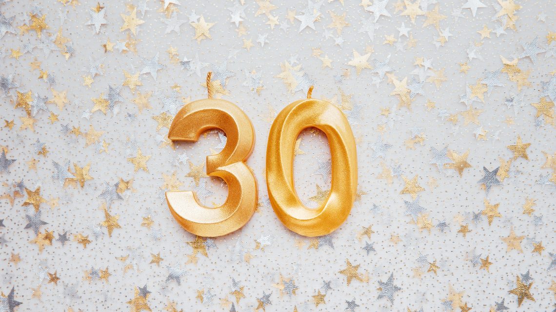 30 Years Candles