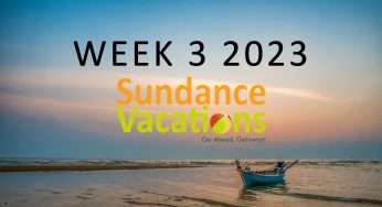 Sundance Vacations Week 3 Weather and Events