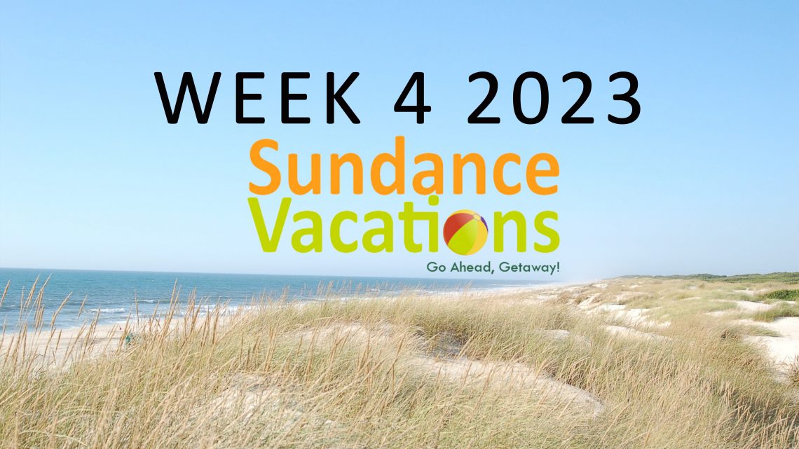 Sundance Vacations Week 4 Graphic