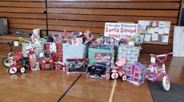 Toy donations made to the Greater Pittston Santa Squad