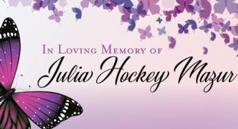 Basket Raffle and Spaghetti Takeout in Support of the Julia Hockey Mazur Foundation